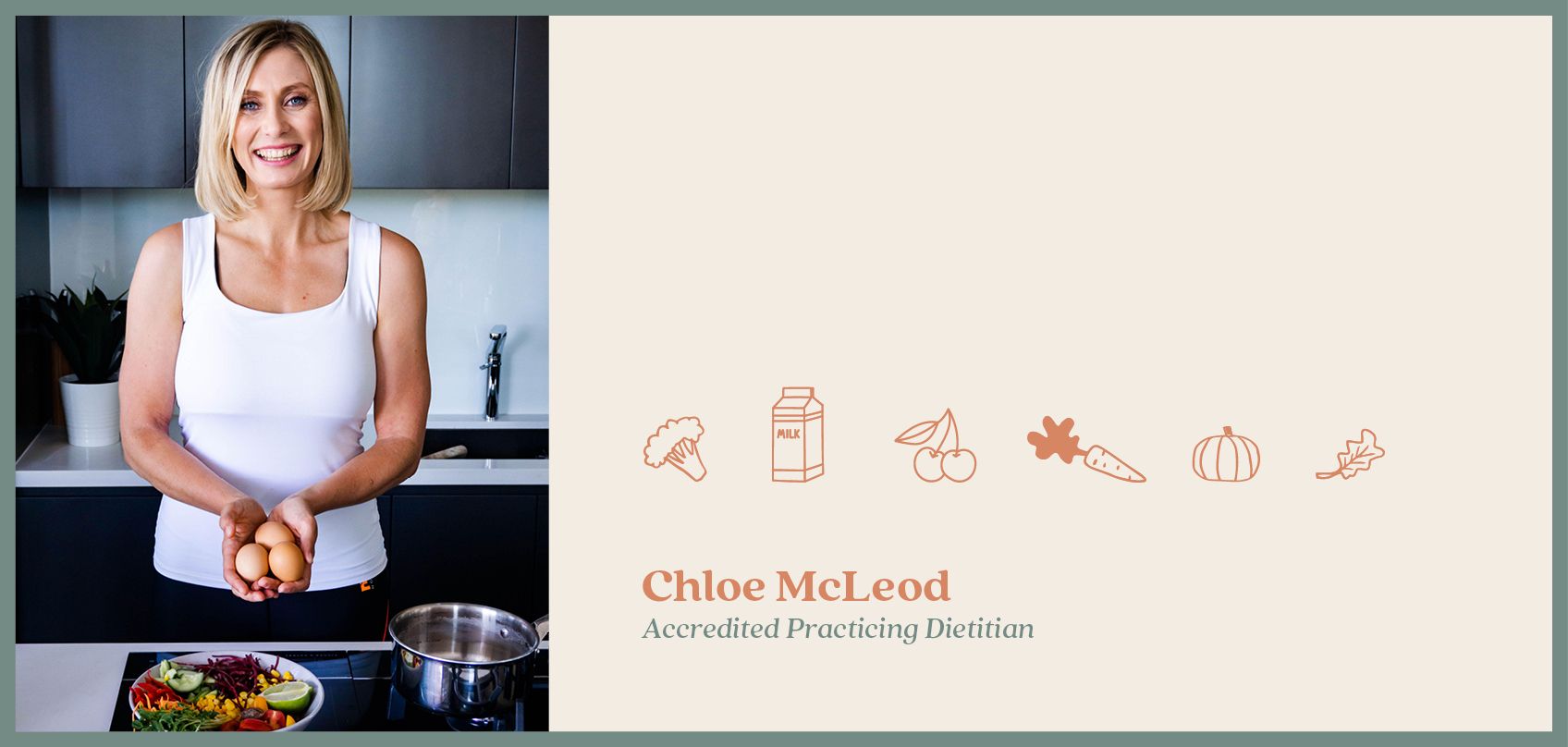 Chloe McLeod, Accredited Practicing Dietician